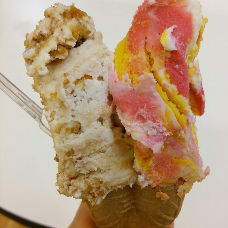 アディーナとティラミスのダブル(ダ ルチアーノ堀之内本店)