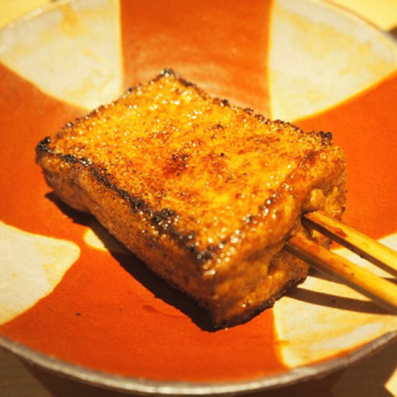 焼鳥7本コース　厚揚げ(焼鳥 山もと)