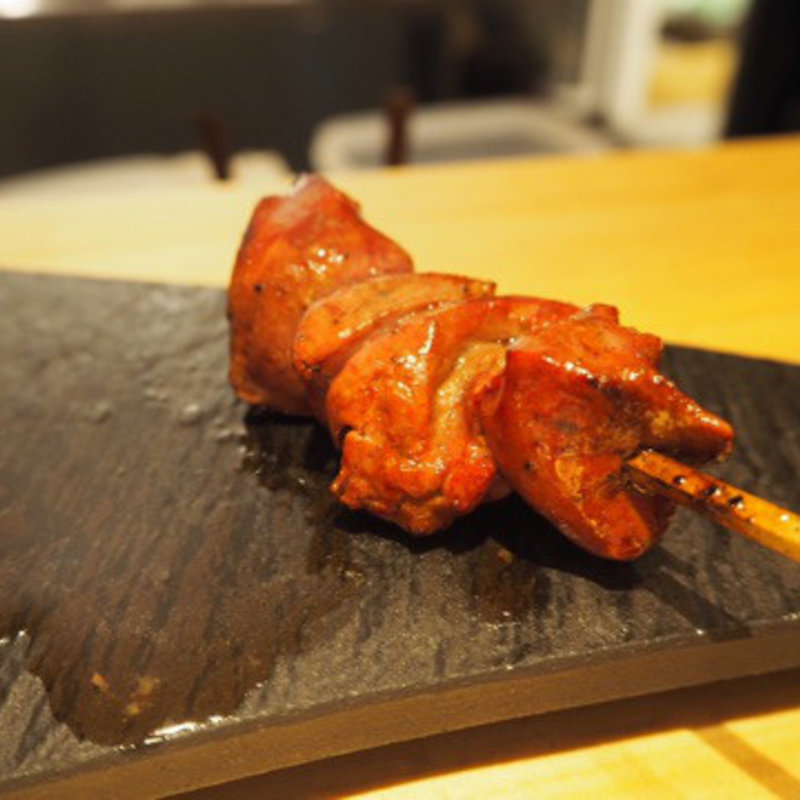 焼鳥7本コース　血肝(焼鳥 山もと)