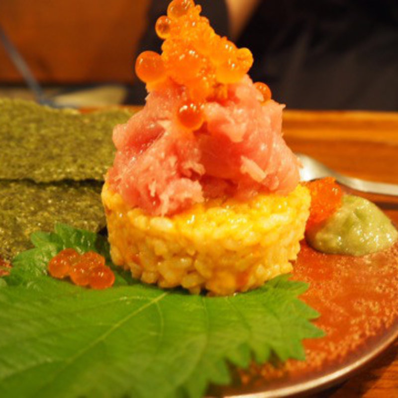 うにめしのねぎとろのっけ(マグロマート)