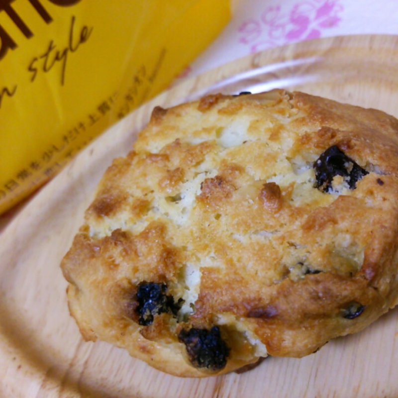 レーズンとヨーグルトのスコーン(Tentation!)