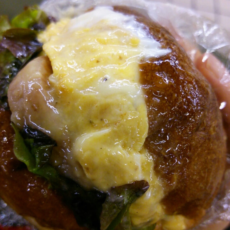 エッグとスパムのベーグルサンド(パリアッシュ （PARIS-h）)