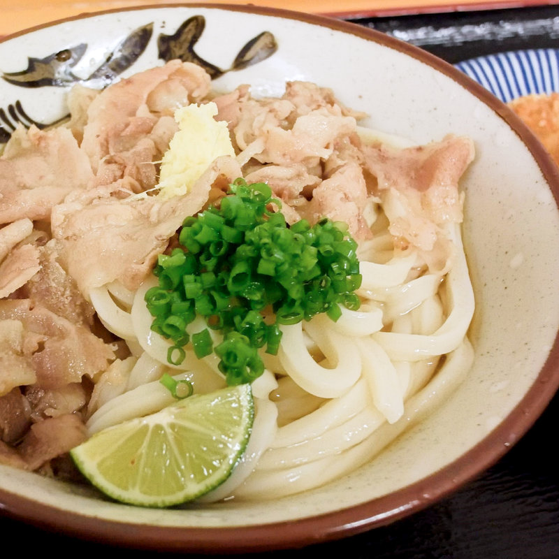 豚肉ぶっかけ冷(めんや七福  )