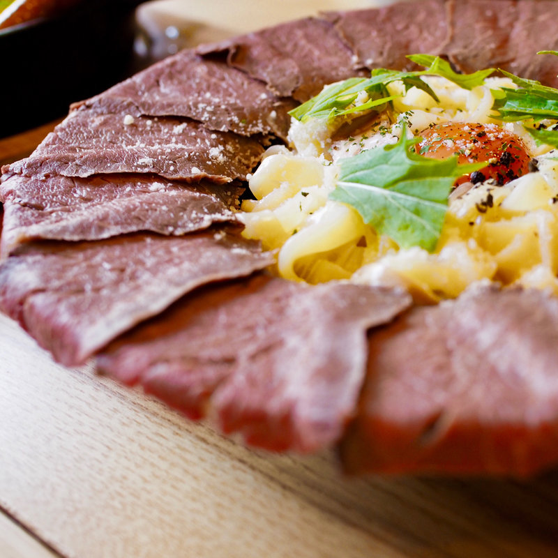 ローストビーフ 肉ボナーラ(Garden's Pasta Cafe ONS)