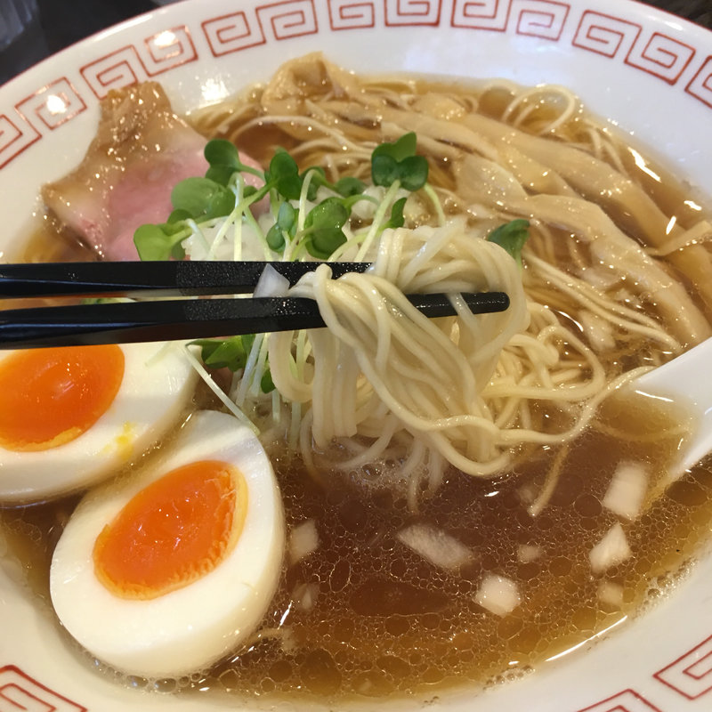 味玉煮干そば（醤油）(中華そば　向日葵 )