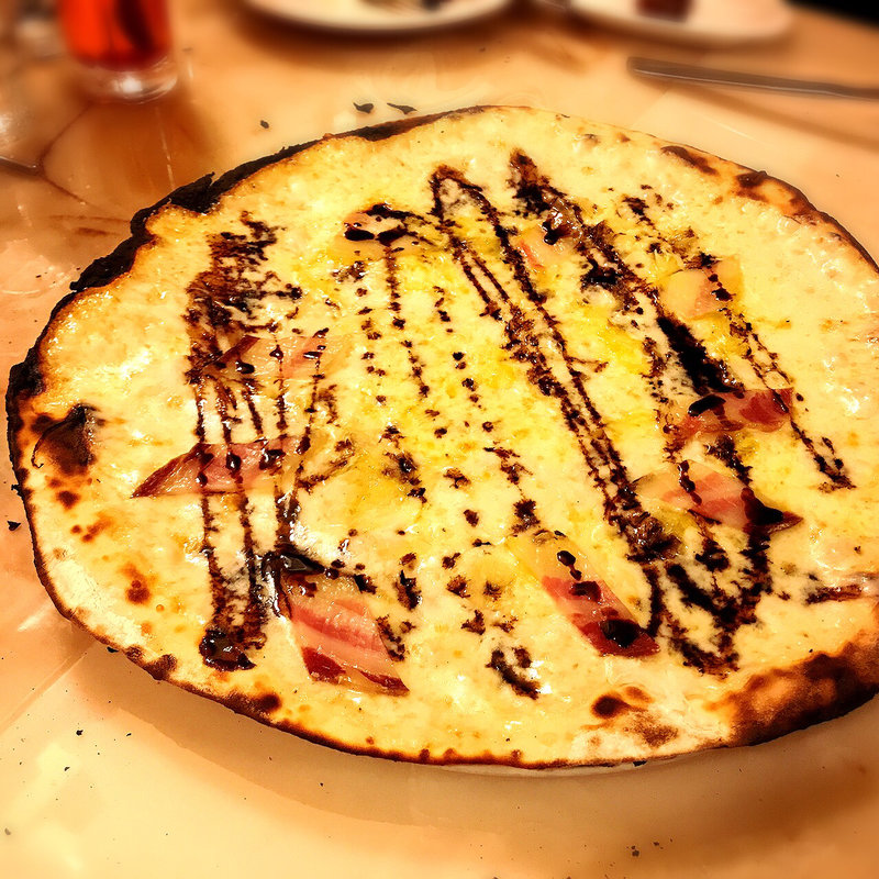 25年熟成バルサミコとパンツェッタ(イル・ペンティート )