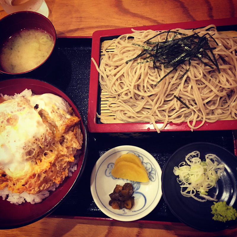 かつ丼セット(大和そば処)