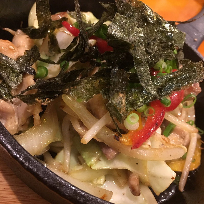 鶏セセリの鉄板焼き(GRILL KING （グリルキング）)