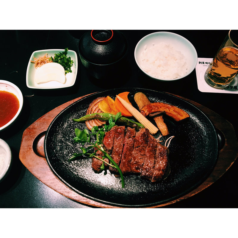 ステーキ(モリタ屋 JR京都伊勢丹店 （もりたや）)