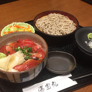マグロ漬け丼セット(海宝丸 イオンモールつくば店 )