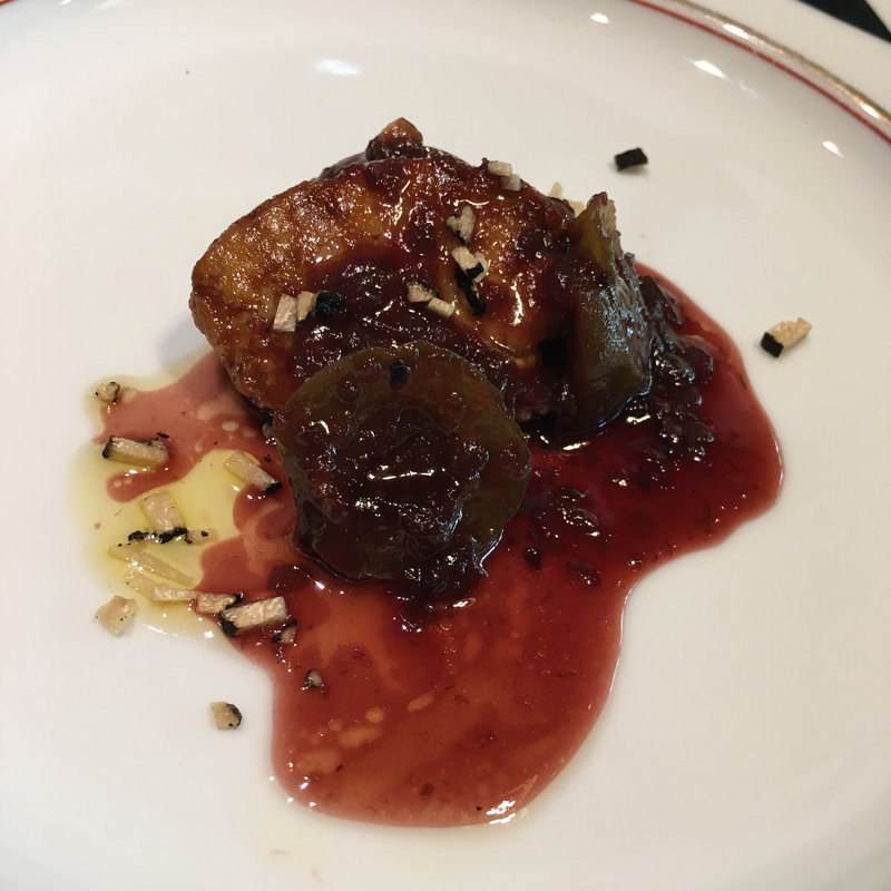 フォアグラ  梅ソース(久右衛門邸 )