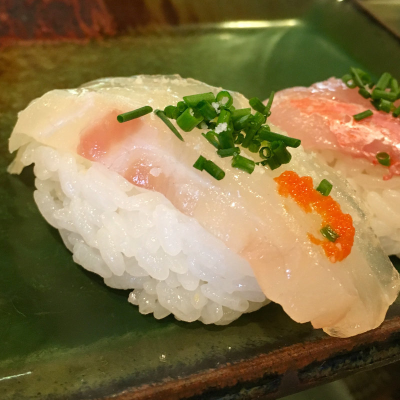 鯛の昆布〆(寿し処たく海)