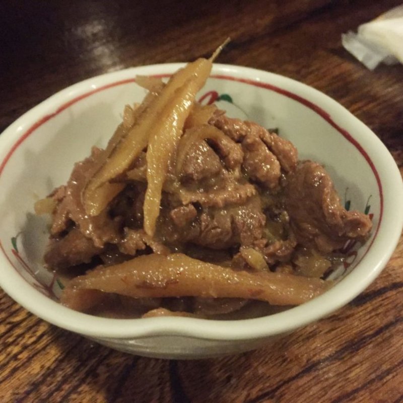 馬肉のごぼう和え(ばんや )