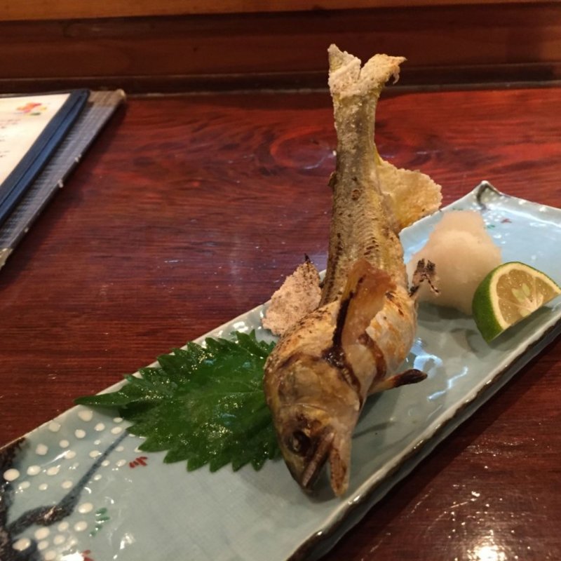 鮎塩焼き(けごや 鰓 あぎと)