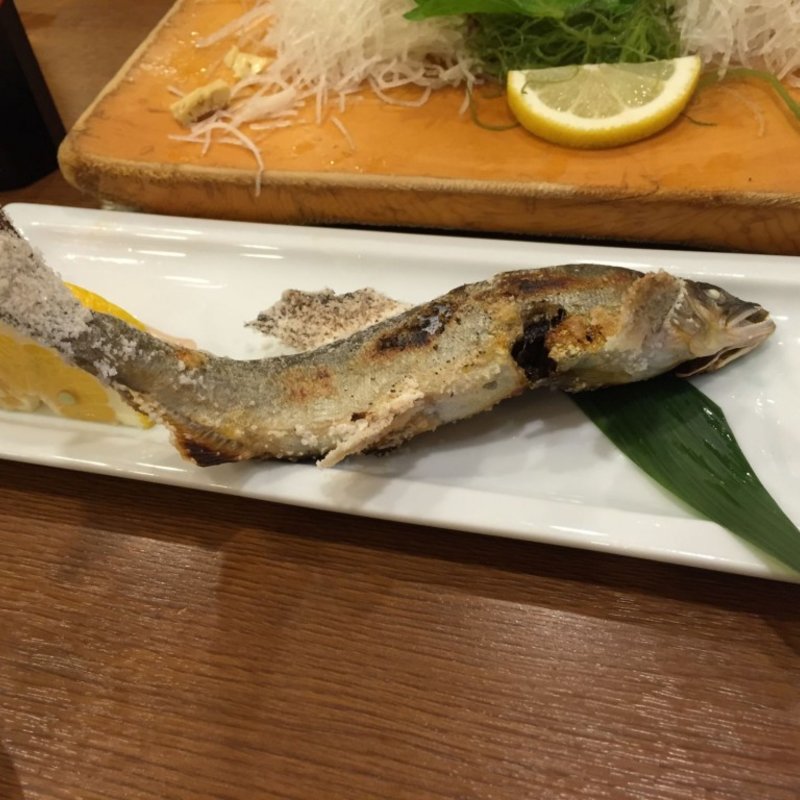 鮎塩焼き(いろは寿司)