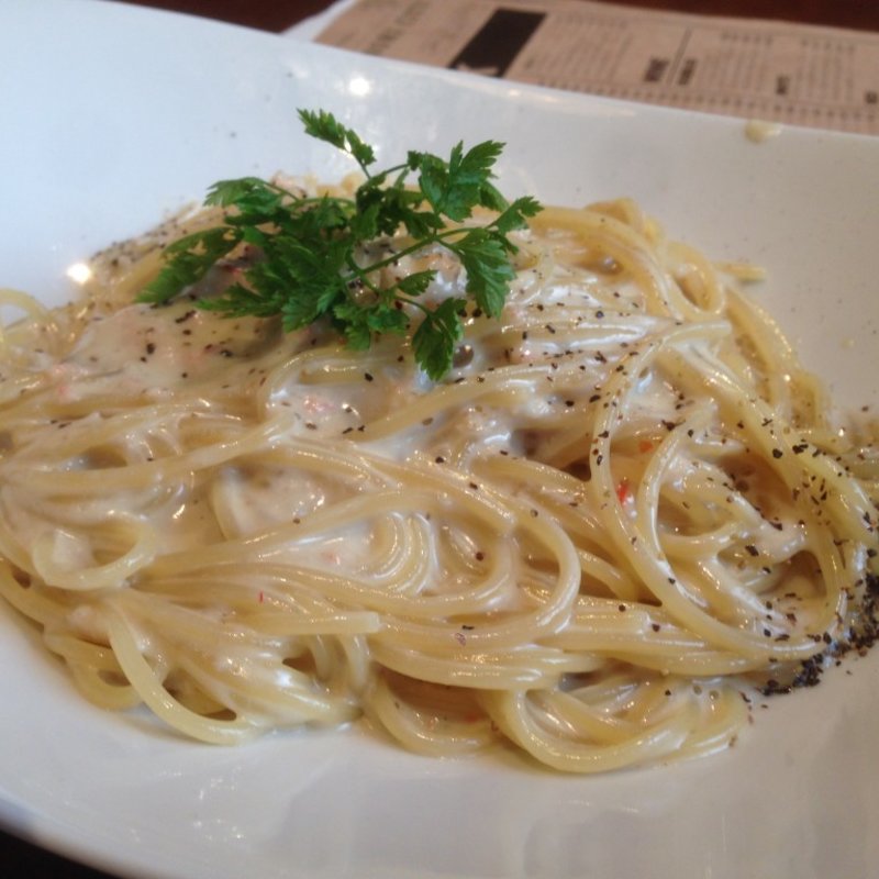 蟹のクリームソースパスタ(ペント ハウス （PENT HOUSE）)