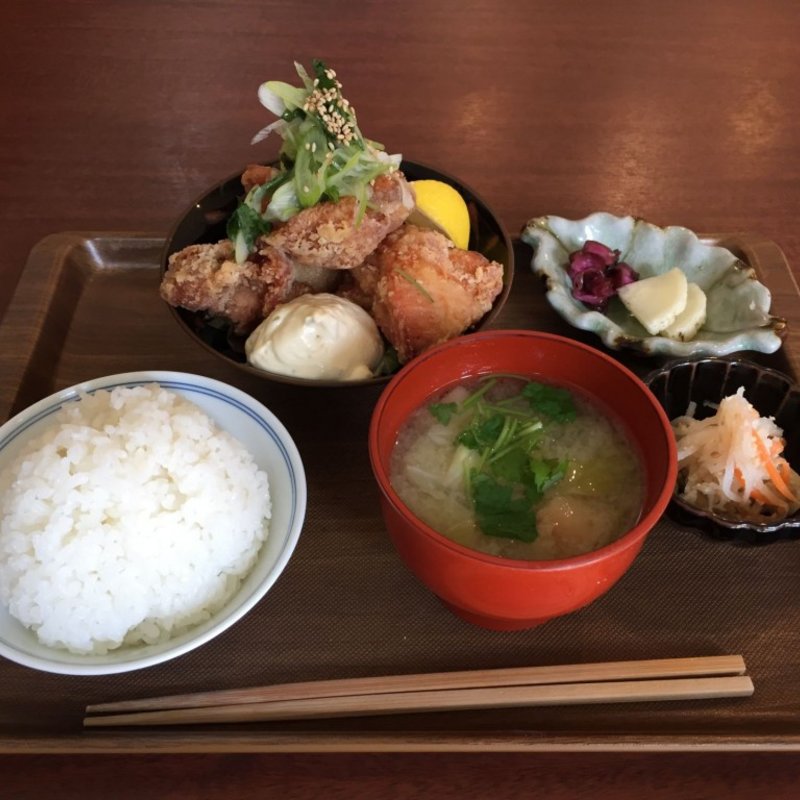 唐揚げ定食(ボブ東京 )