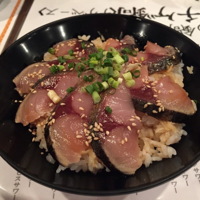 鯖の漬け丼(ごっつり)