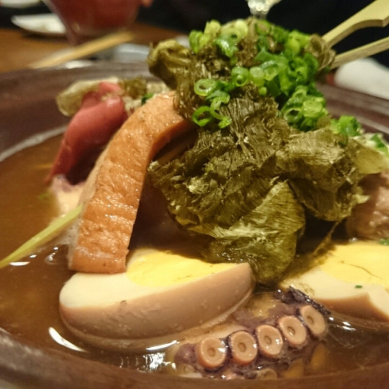 天然あご出汁仕立て あったかおでん盛合せ(音音 新宿センタービル店)