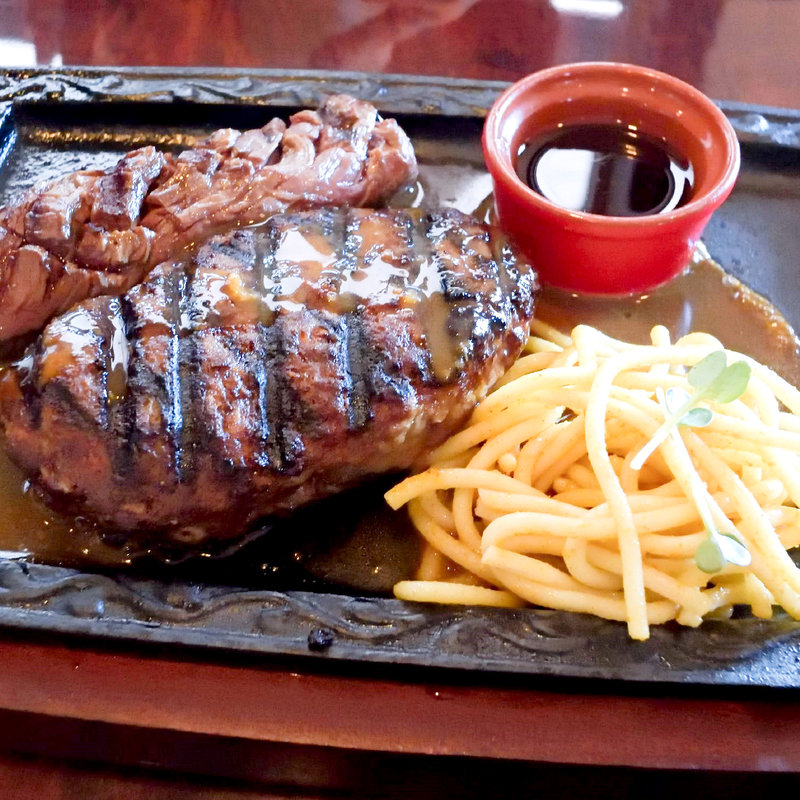 ハワイコンボ(ステーキ&ハンバーグ ハワイ （ステーキ&ハンバーグ HAWAII）)