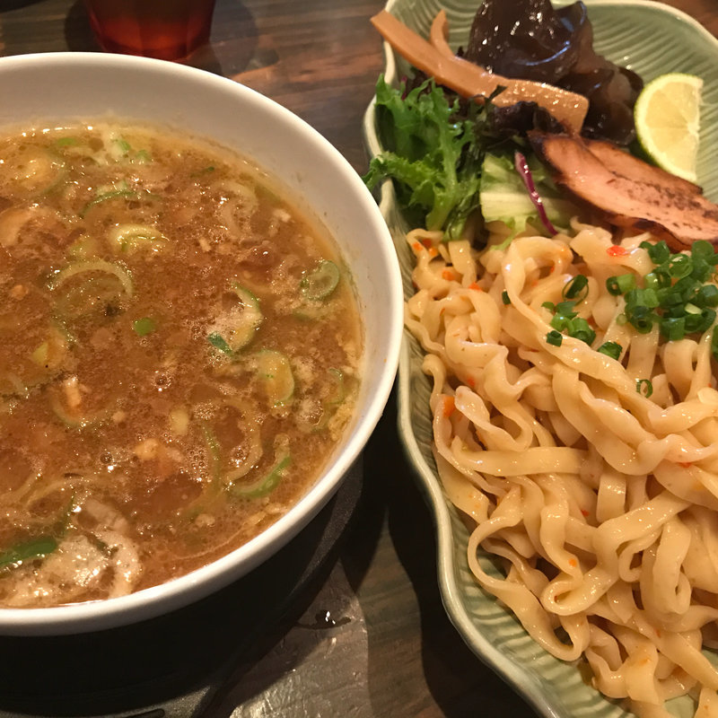 ハバネロつけ麺　並盛(一閑人)