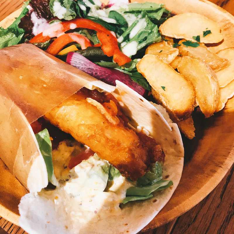 フィッシュタコス(HAGARE 渋谷店)