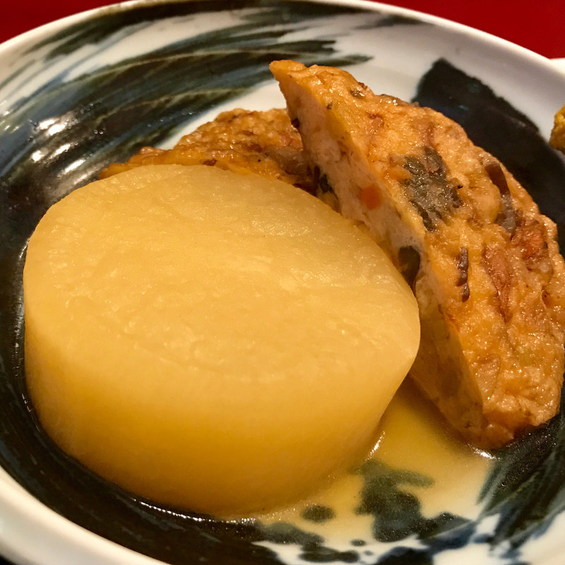 大根と五目揚げの煮物(喜禄)