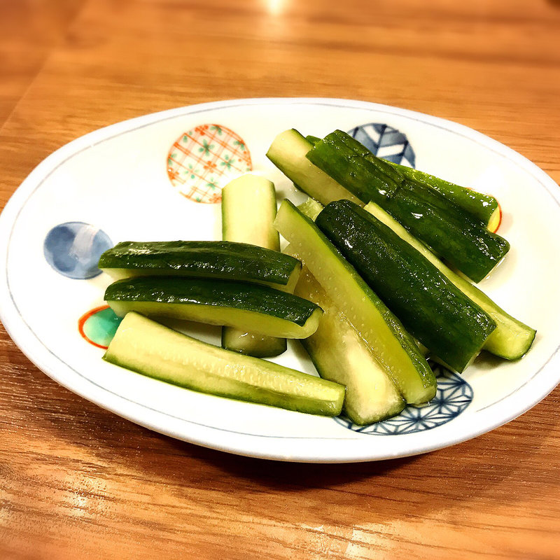 ごま塩きゅうり(磯丸水産 恵比寿西口店)