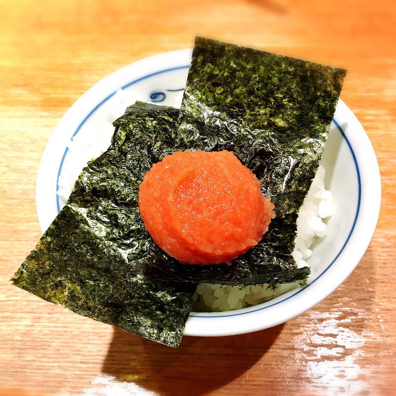 明太子ごはん（ランチ）(らあめん 渋英)