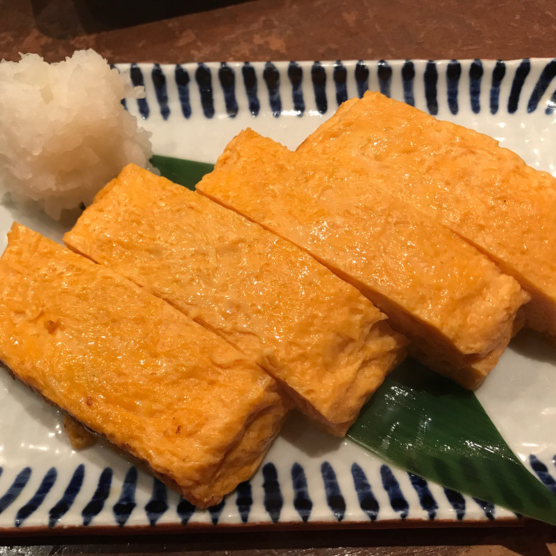 こだわり卵の出汁巻き玉子(魚米 新宿店)