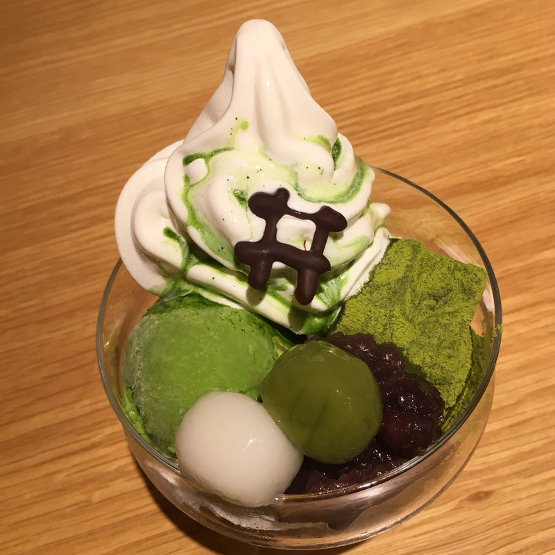 井筒パフェ抹茶(イヅツカフェ （IZUTSU CAFE）)