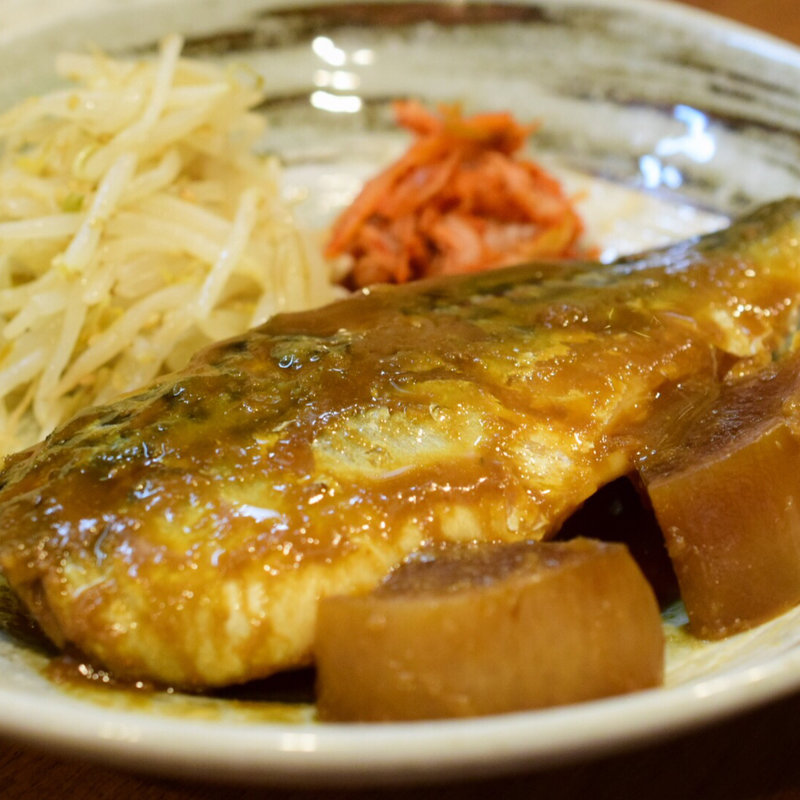 さば赤味噌煮定食(大虎)