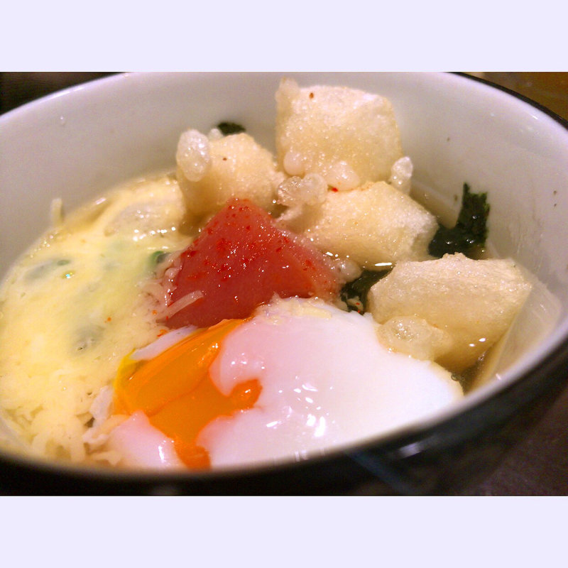 餅明太チーズ茶漬け(お茶漬けダイニングWAN)