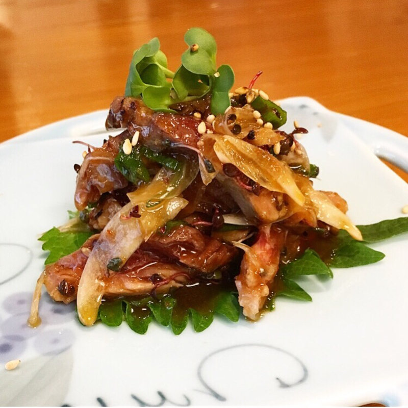 マグロホホ肉のたたき(空庵 （クウアン）)