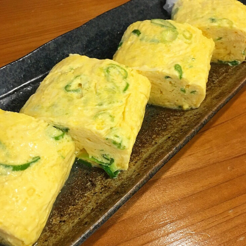 九条ネギのだし巻き(空庵 （クウアン）)