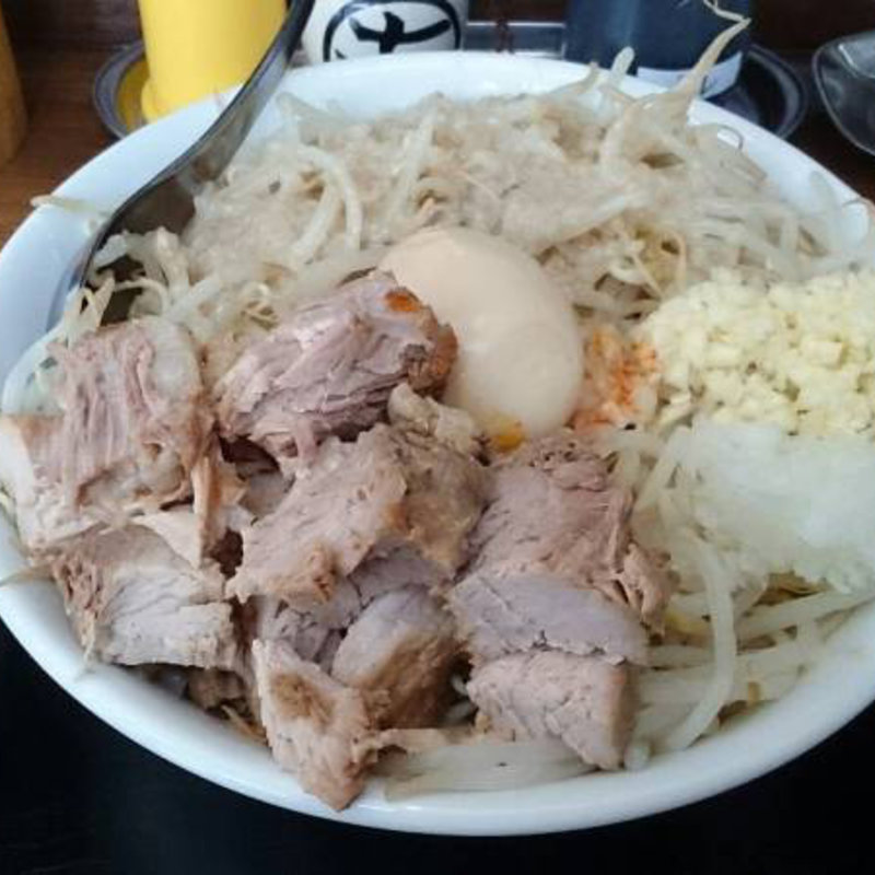 混ぜそば(全増し)(麺や土門 （ドモン）)