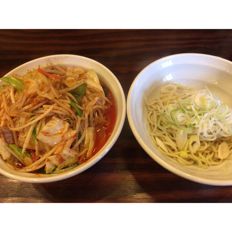 ファイヤー冷やし味噌野菜(旨辛タンメン ファイヤーマウンテン)