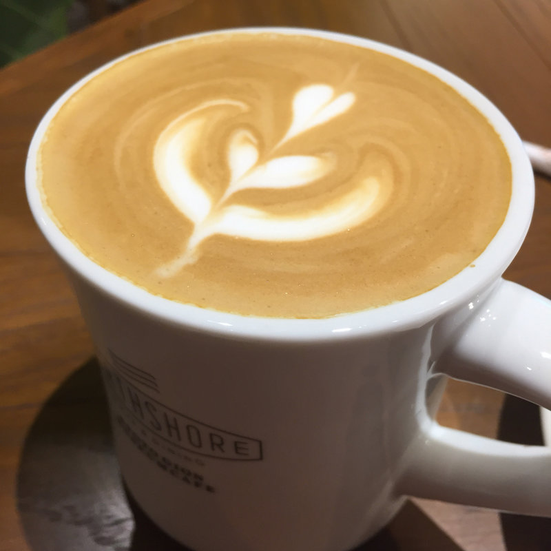 カフェラテ(ノースショア ミュージアムカフェ 京都)