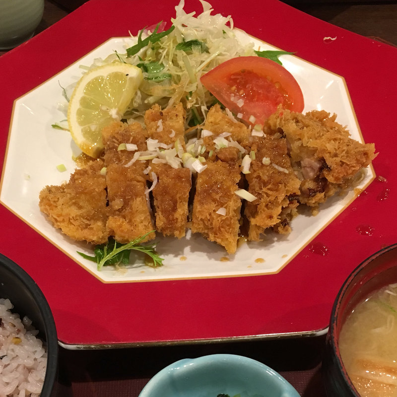 チキン南蛮揚げ定食(つきじ植むら 池袋サンシャインシティ　アルパ店 )