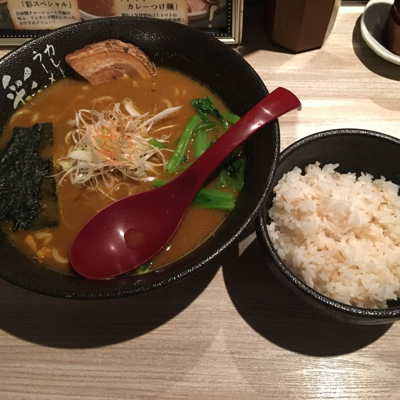 カレーラーメンランチセット(カレーラーメン 彩 （カレーラーメンSAI）)