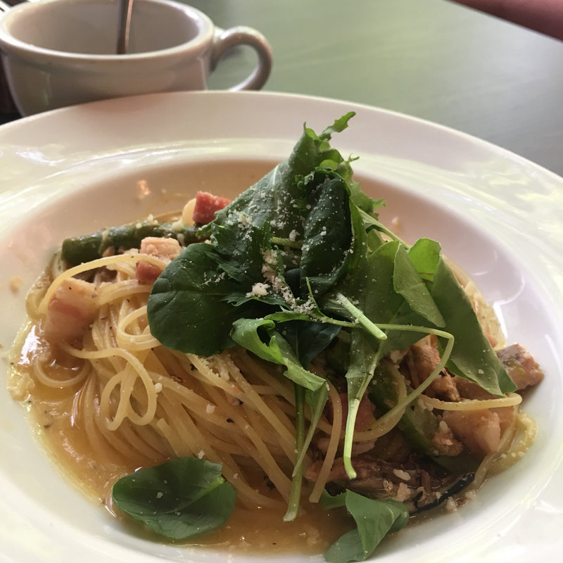 オイルサーディンの具沢山パスタ(グリーンハウス シルバ)