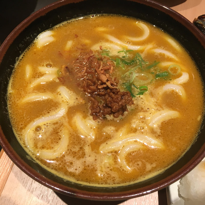 カレーうどん(博多ちょうすけ 中目黒店)