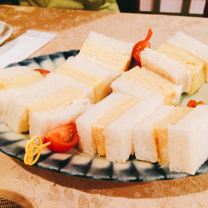 タマゴサンド(神宮前茶寮 こう （ジングウマエサリョウ コウ【旧店名】工房茶庵 巧）)