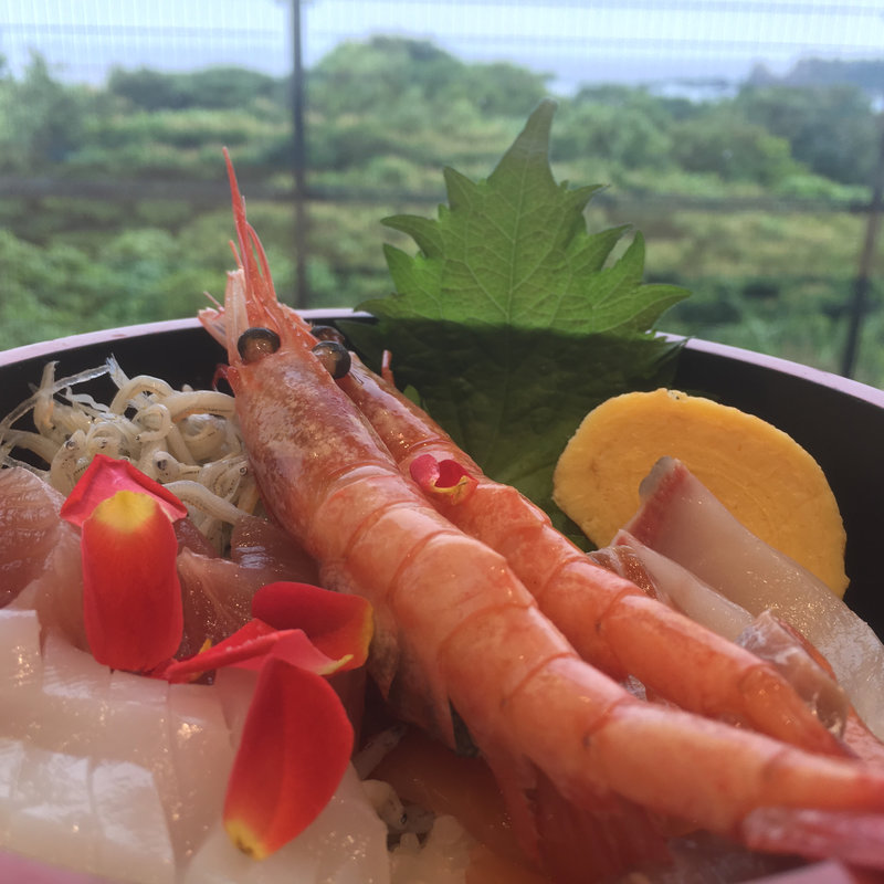 海鮮丼(南紀すさみの恵み食堂 蒼海 （そうかい）)