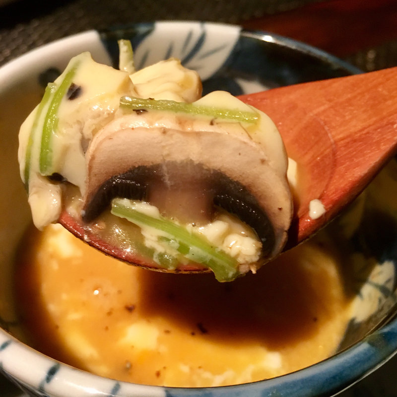 つ蟹スープ 茶碗蒸し仕立て(中島町倶楽部)