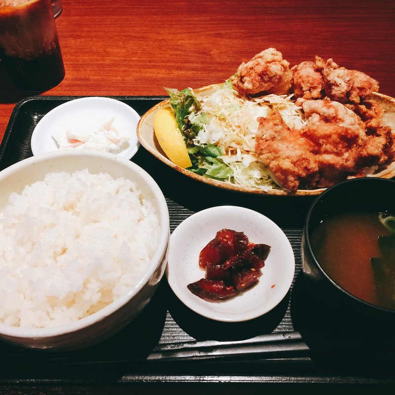 からあげ定食(どさん子茶や 東京駅店 （どさんこぢゃや）)