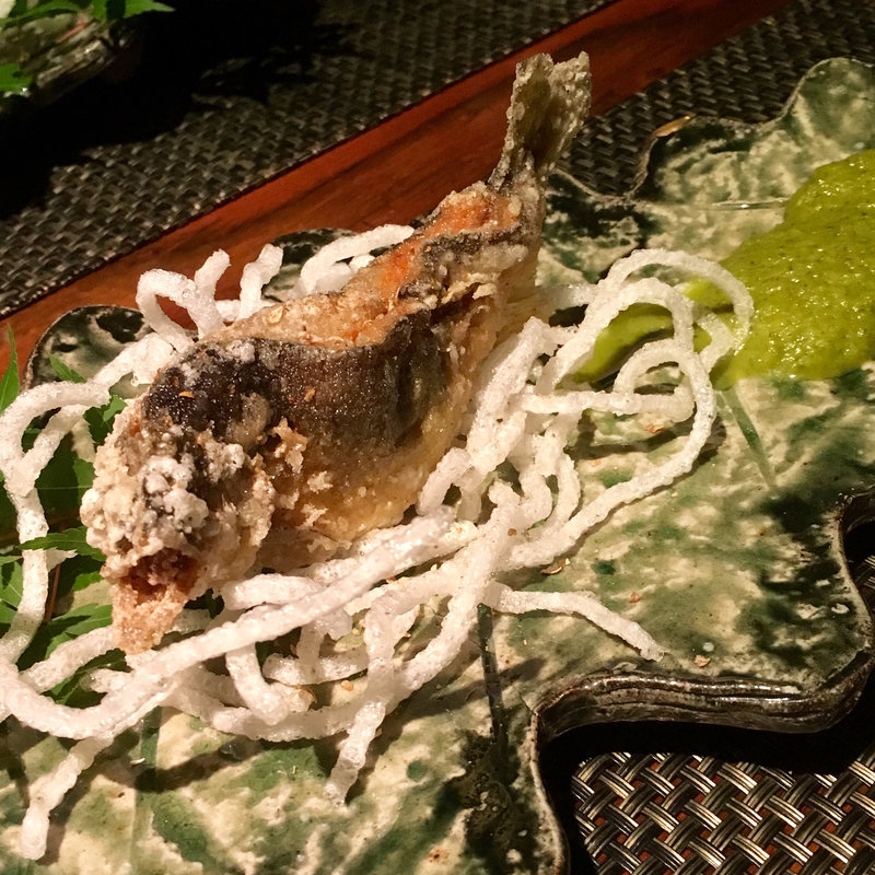 鮎の塩焼き(中島町倶楽部)