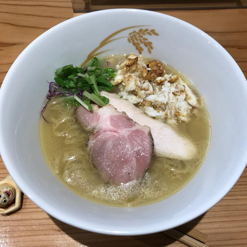 炙り真鯛らーめん(麦の道すぐれ)