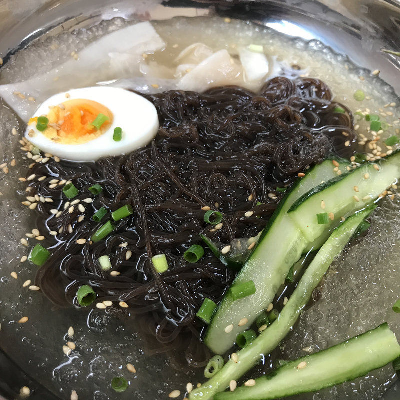水冷麺定食(おいそ)