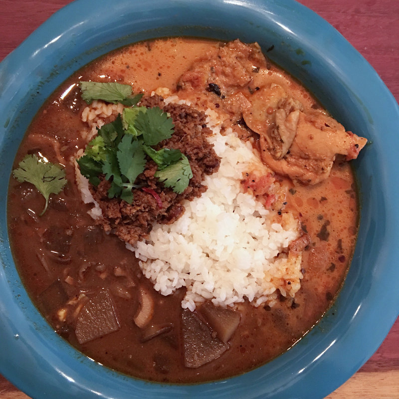 (スパイスカレー て)